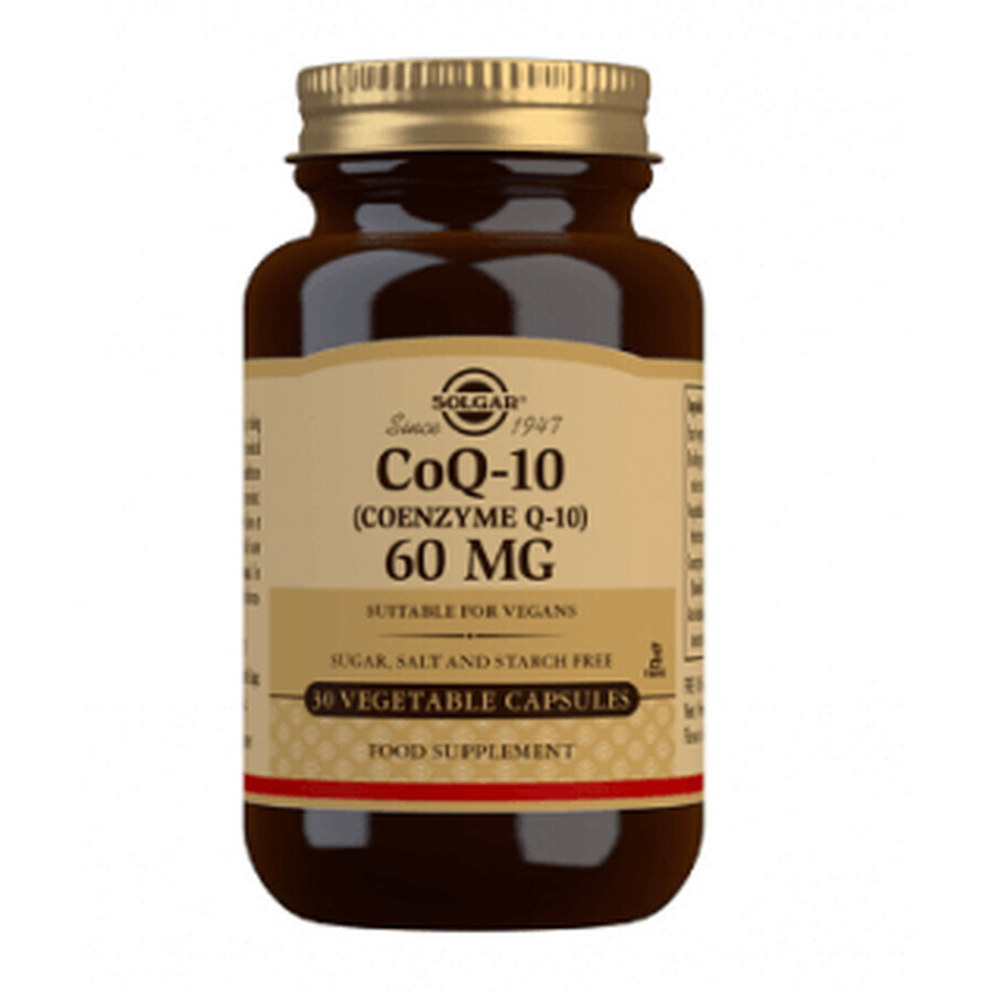 Shop Solgar Coenzym Q10 60mg 30kapseln Solgar Coenzym Q10 60mg 30kapseln