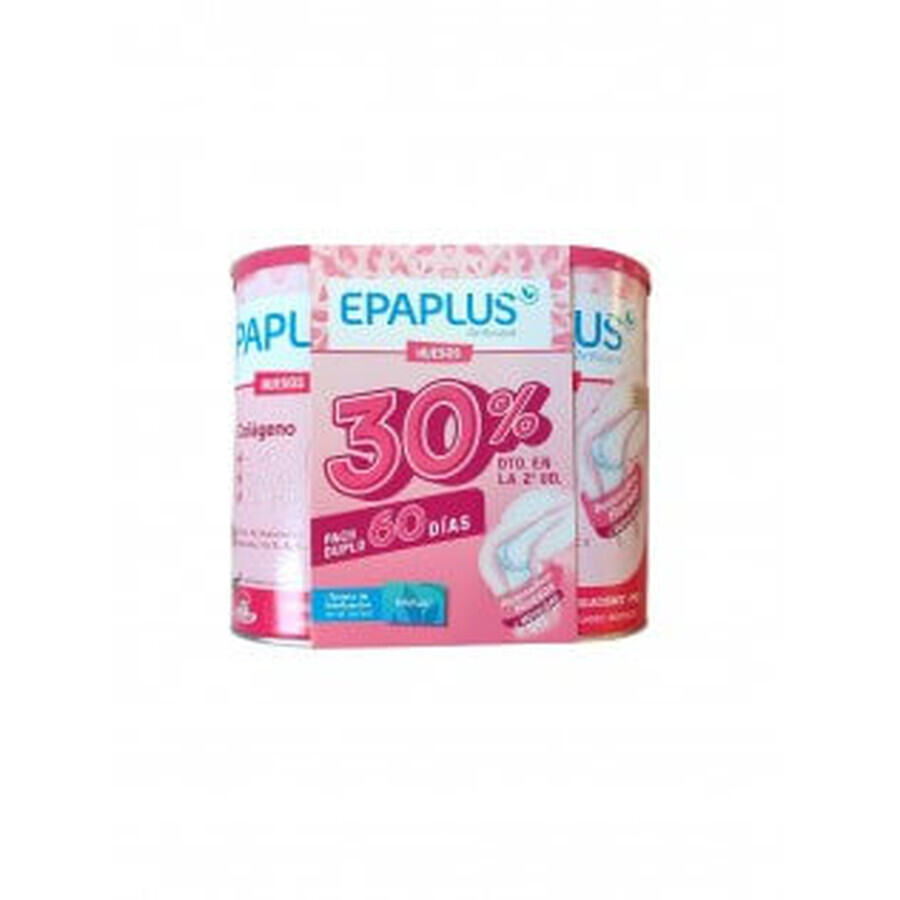 Epaplus Arthicare DUPLO Bones Instant Poeder 60 dagen 2 verpakkingen 383 g Vanillesmaak