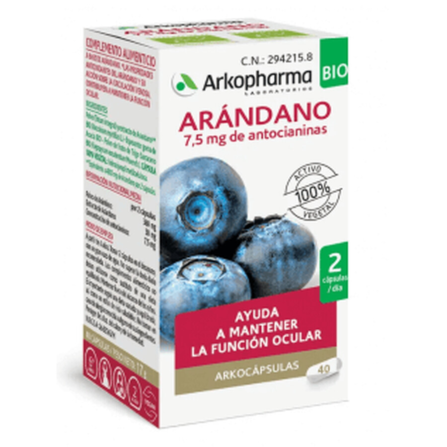 Cumpără Arkocapsulas Bilberry Fruit 40 Caps Arkocapsulas Bilberry Fruit 40 Caps