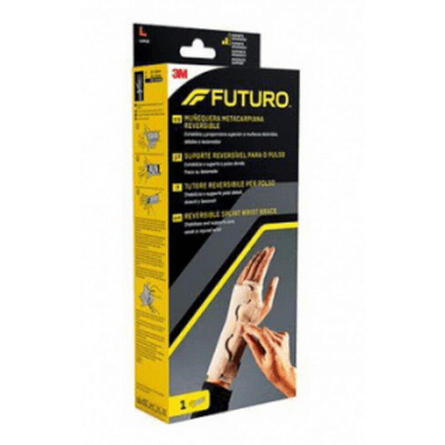 Futuro Muñequera Ferula Metacarpiana Reversible Talla L, 1Ud