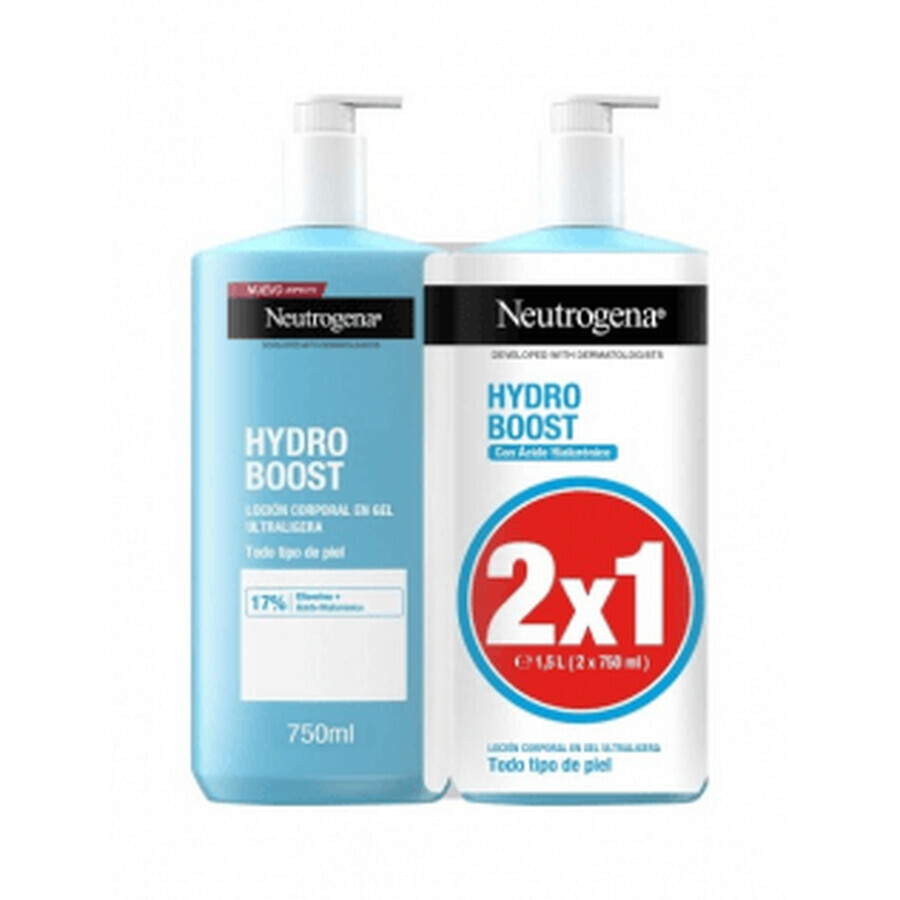 Neutrogena DUPLO Hydro Boost Locion Corporal Gel 2x750ml