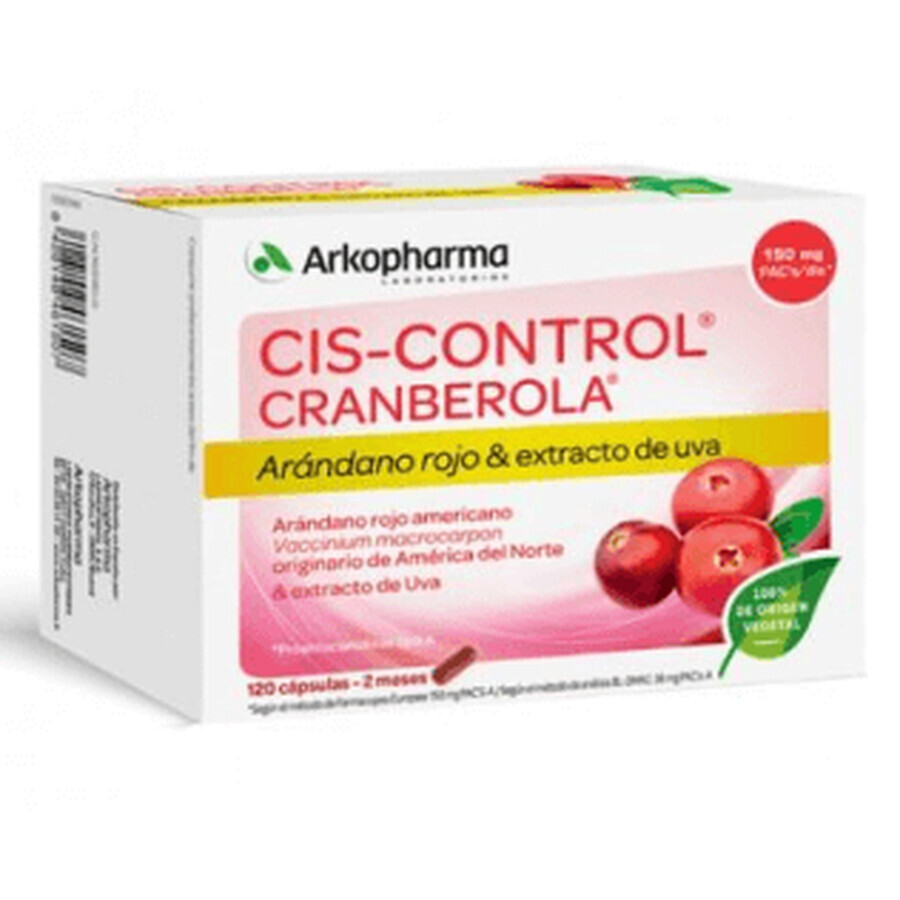 Arkopharma Cis-Control Cranberola 120 capsules
