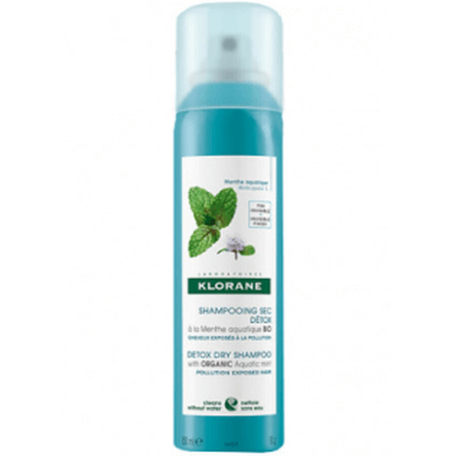 Klorane Aqua Mint Detox Dry Shampoo 150ml