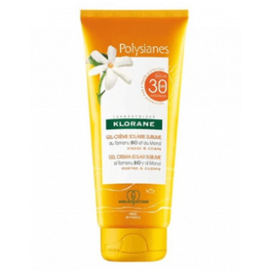 Klorane Polysianes Sublime Zonnecrème SPF30 200ml