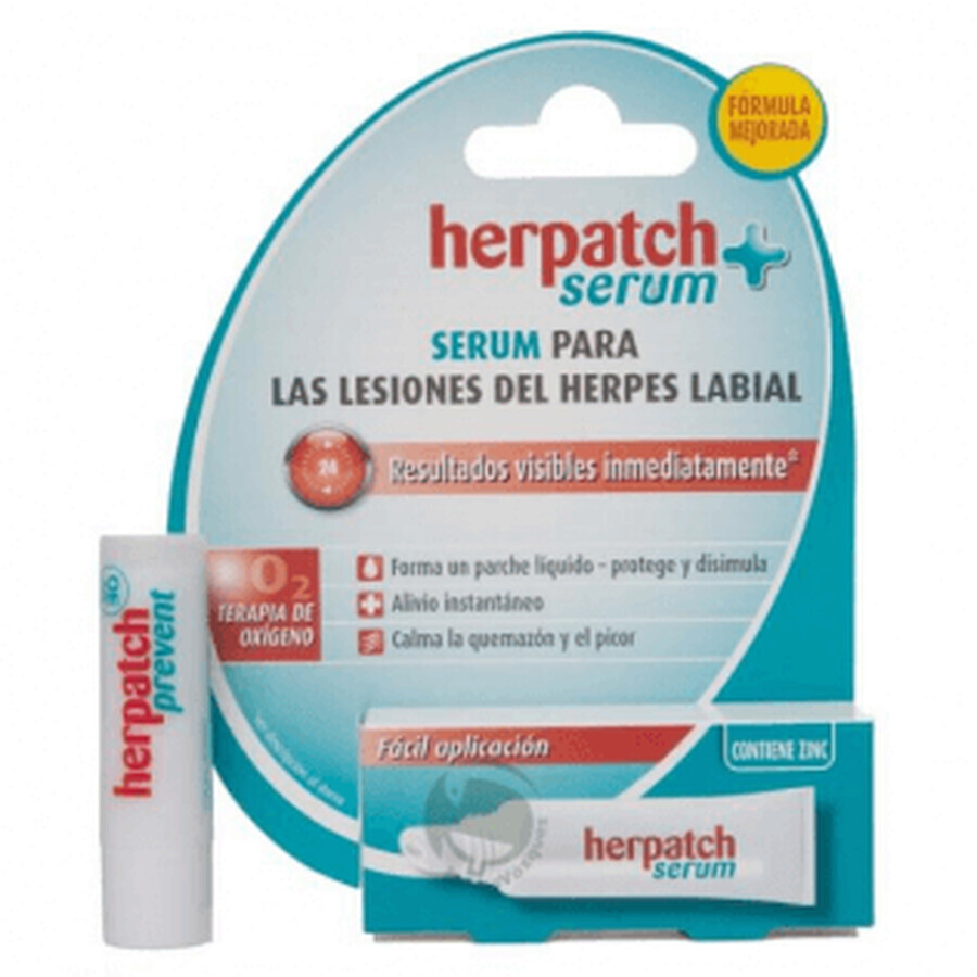 Herpatch Serum 5ml + Prevent Lipstick 4,8gr