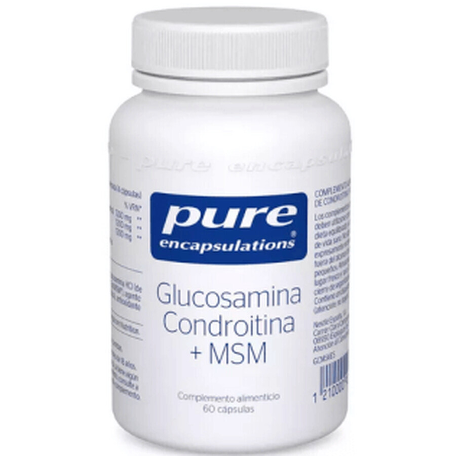 Pure Encapsulations Glucosamine Chondroitin + MSM 60 capsules