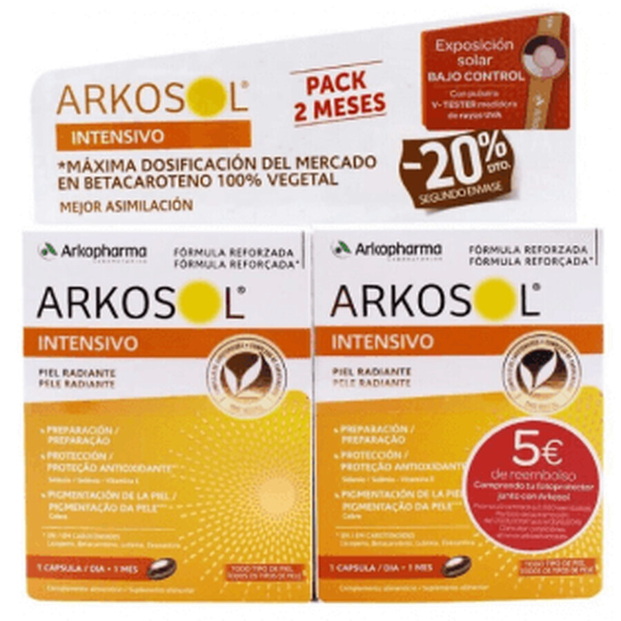 Arkosol Intensive Pack Duplo 2x30 capsule