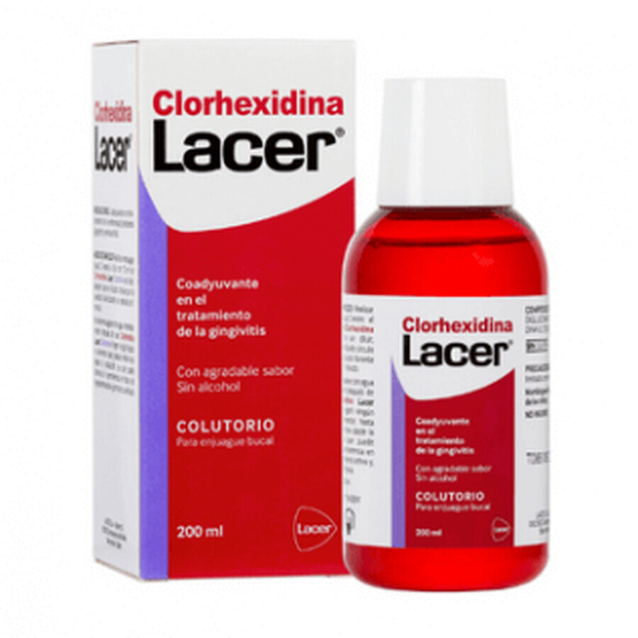 Lacer Bain de bouche à la chlorhexidine 200ml