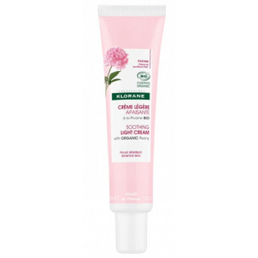 Klorane Crème légère apaisante à la pivoine 40ml