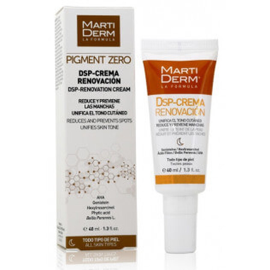 Boutique Martiderm Pigment Zero DSP Renewal Cream 40ml Martiderm Pigment Zero DSP Renewal Cream 40ml