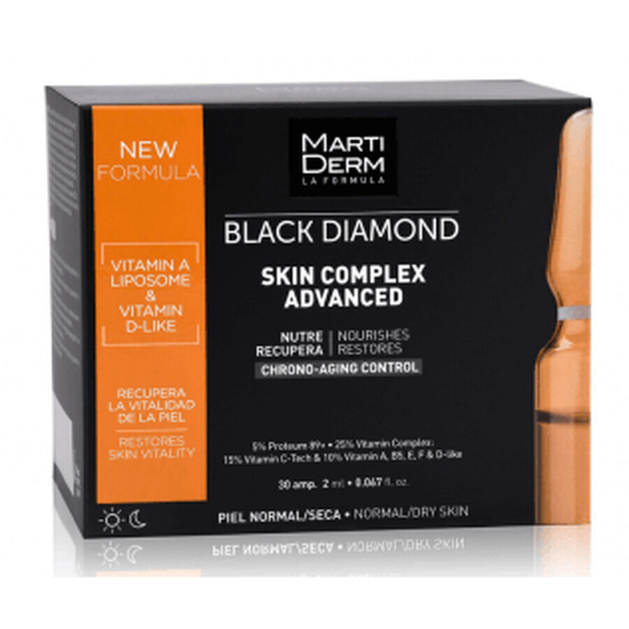 Acquista Martiderm Black Diamond Skin Complex 30 fiale Martiderm Black Diamond Skin Complex 30 fiale