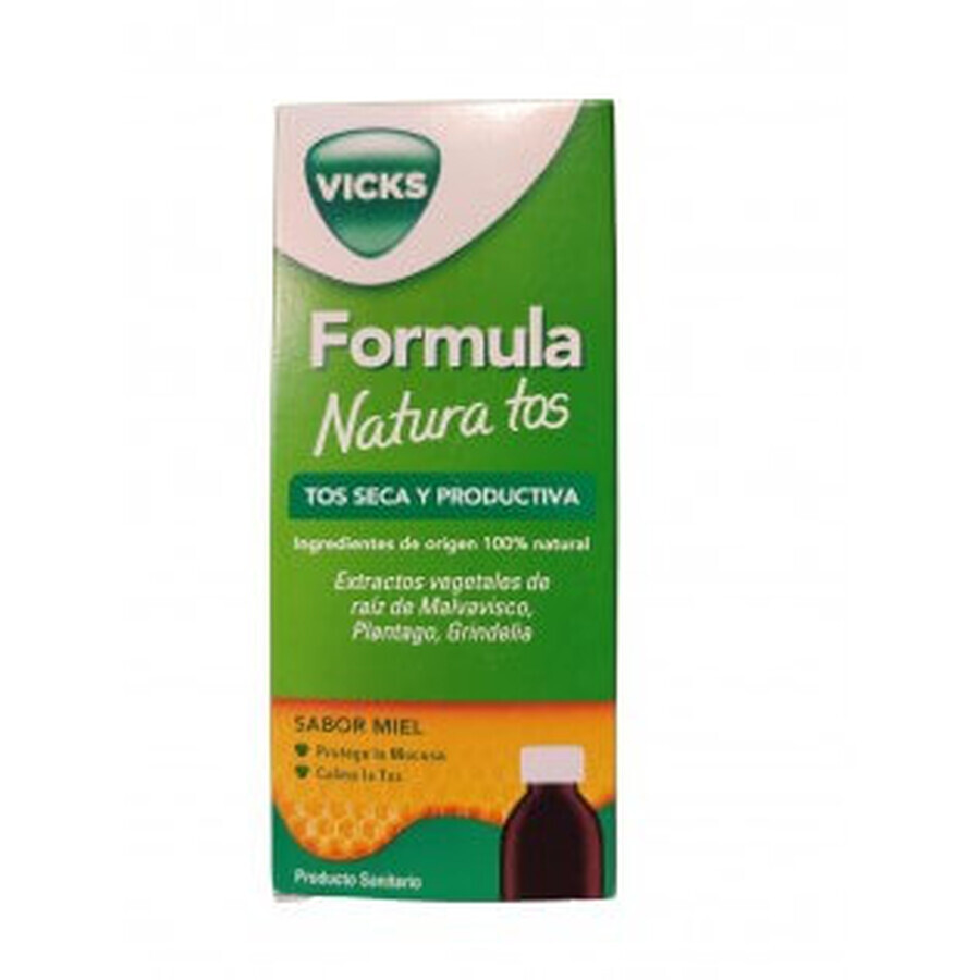 Vicks Formula Natura Tos Seca y Produtiva adultos 140ml