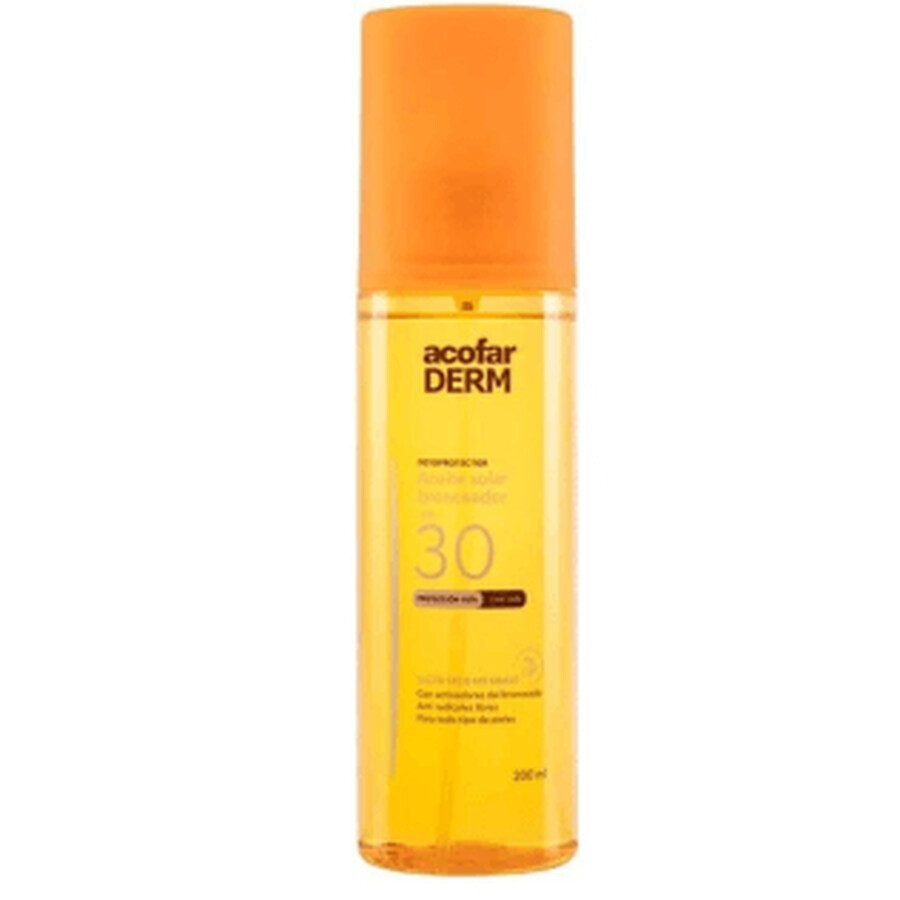 Winkel op Acofarderm SPF 30 Droog Bruiningsolie 200 ml Acofarderm SPF 30 Droog Bruiningsolie 200 ml