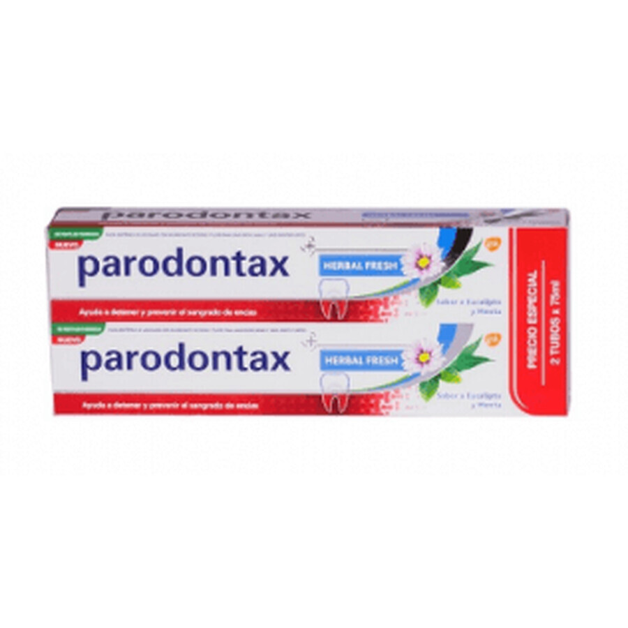Parodontax DUPLO Herbal Fresh, 2x75 ml