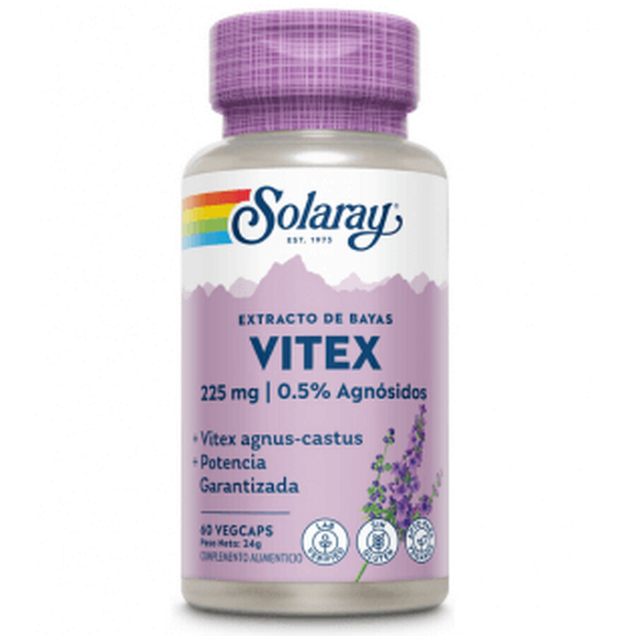 Acquista Solaray Vitex 60 capsule Solaray Vitex 60 capsule