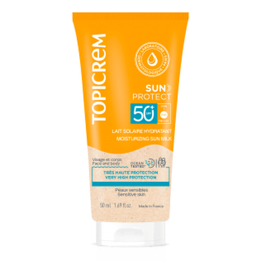 Comprar Topicrem Sun Protect Leche Solar Hidratante SPF 50+, 200ml Topicrem Sun Protect Leche Solar Hidratante SPF 50+, 200ml