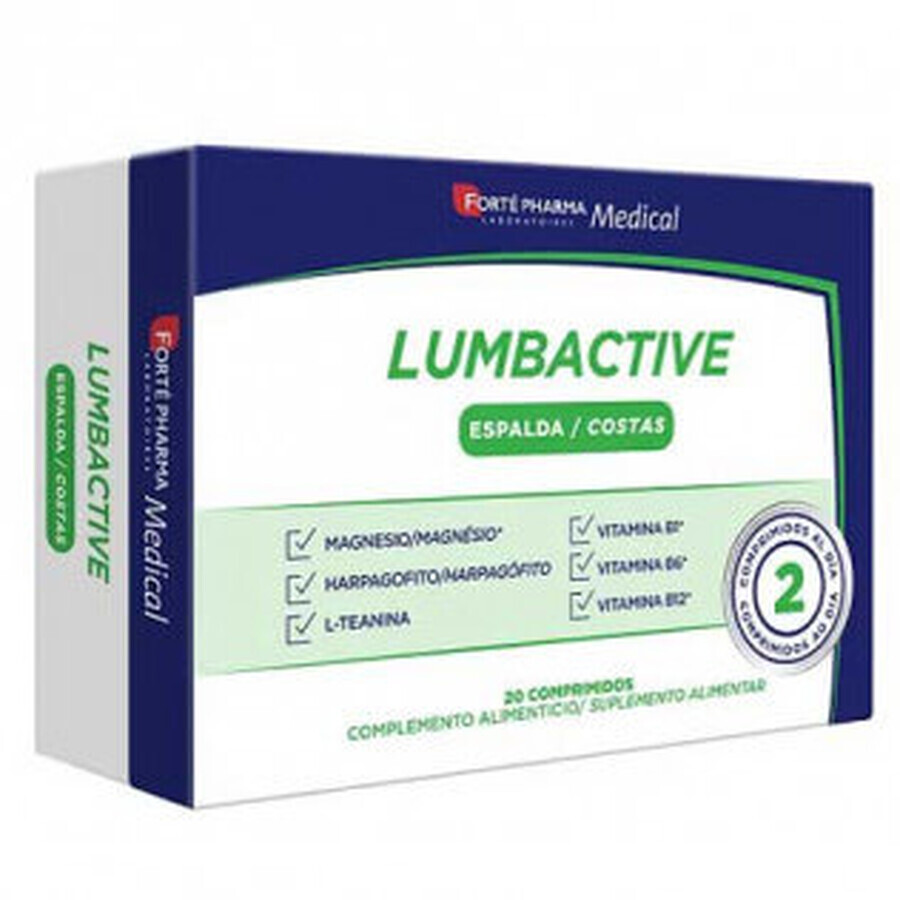 Comprar Forte Pharma Lumbactive Espalda 20 Comprimidos Forte Pharma Lumbactive Espalda 20 Comprimidos
