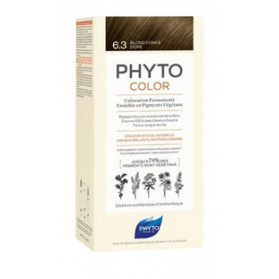 Phyto Colour 6.3 Blond auriu închis