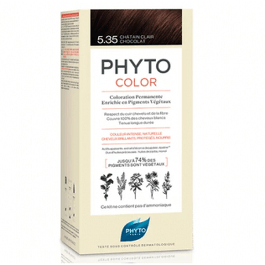 Phyto Color 5.35 Light Chocolate Brown