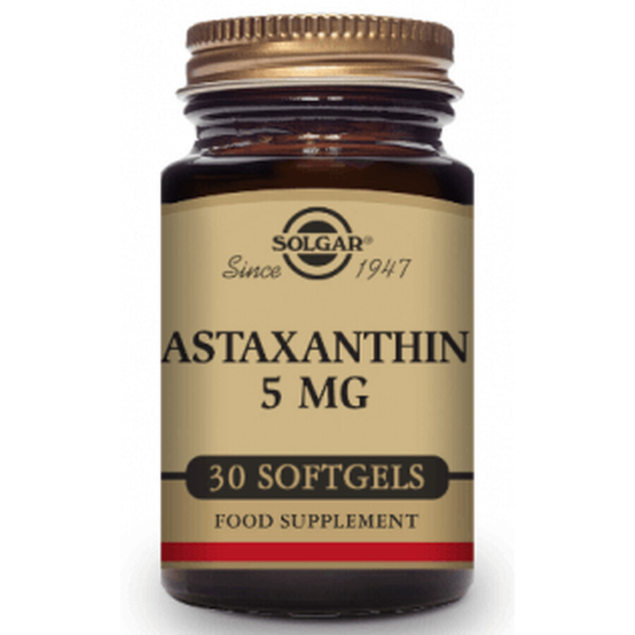 Solgar Astaxanthin 5mg 30 softgels
