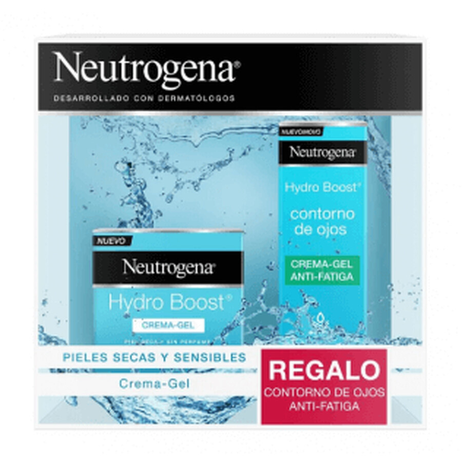 Neutrogena PACK Hydro Boost Gel-cremă 50ml + Contur ochi 15ml