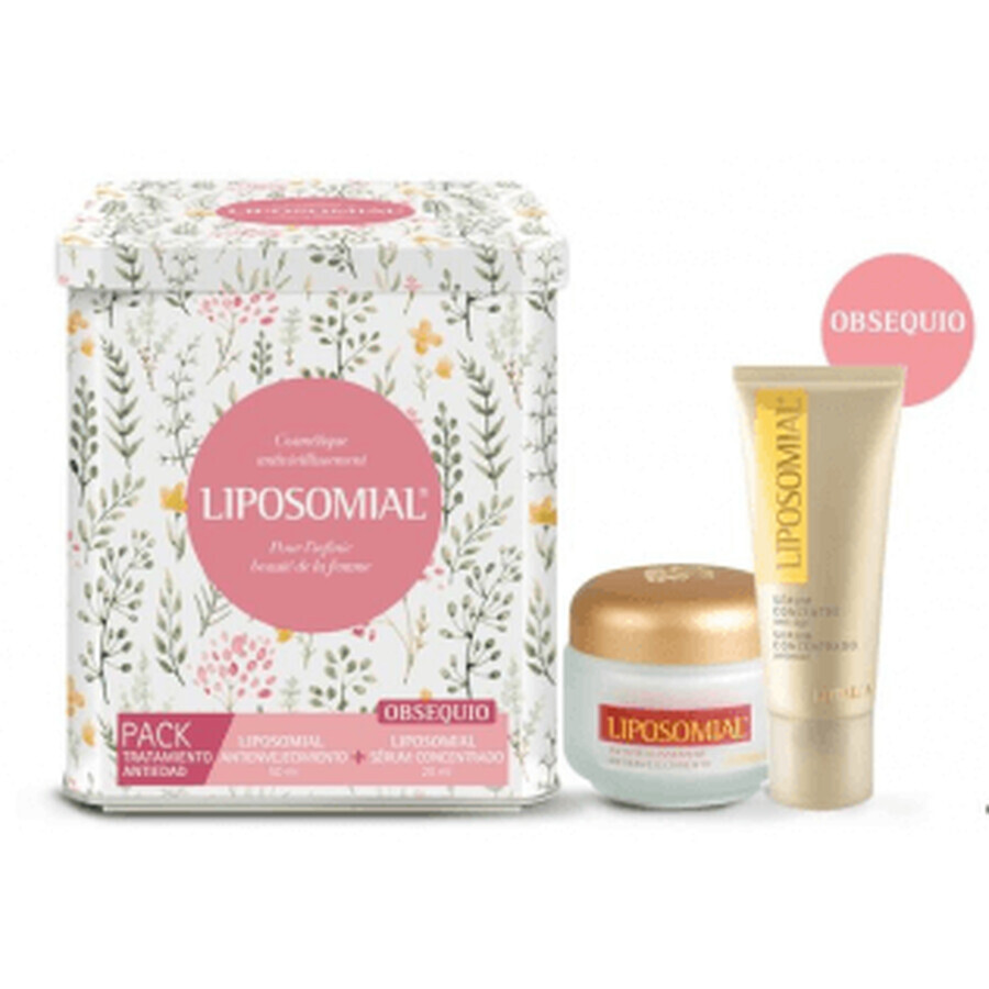 Liposomial TIN Cremă anti-îmbătrânire, 50ml+GIFT Serum, 20ml