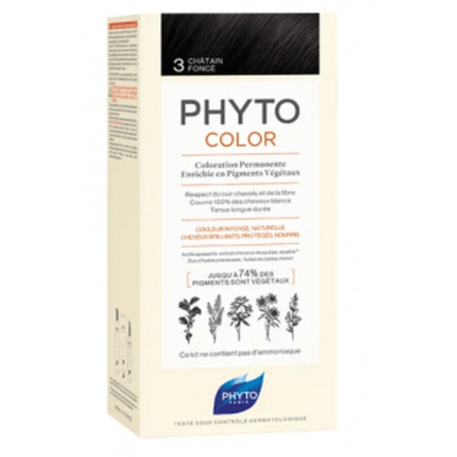 Acquista Phyto Colour 3 Marrone scuro Phyto Colour 3 Marrone scuro