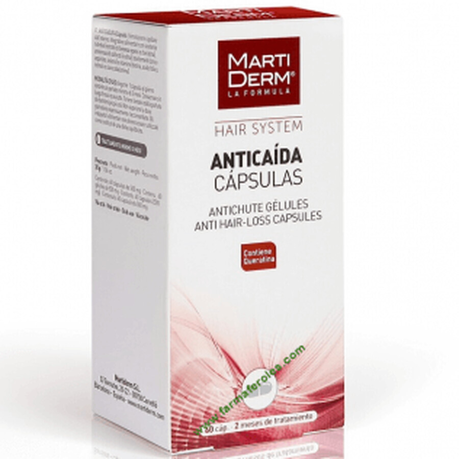 Acquista Martiderm Hair System Anticaida Oral 60caps Martiderm Hair System Anticaida Oral 60caps