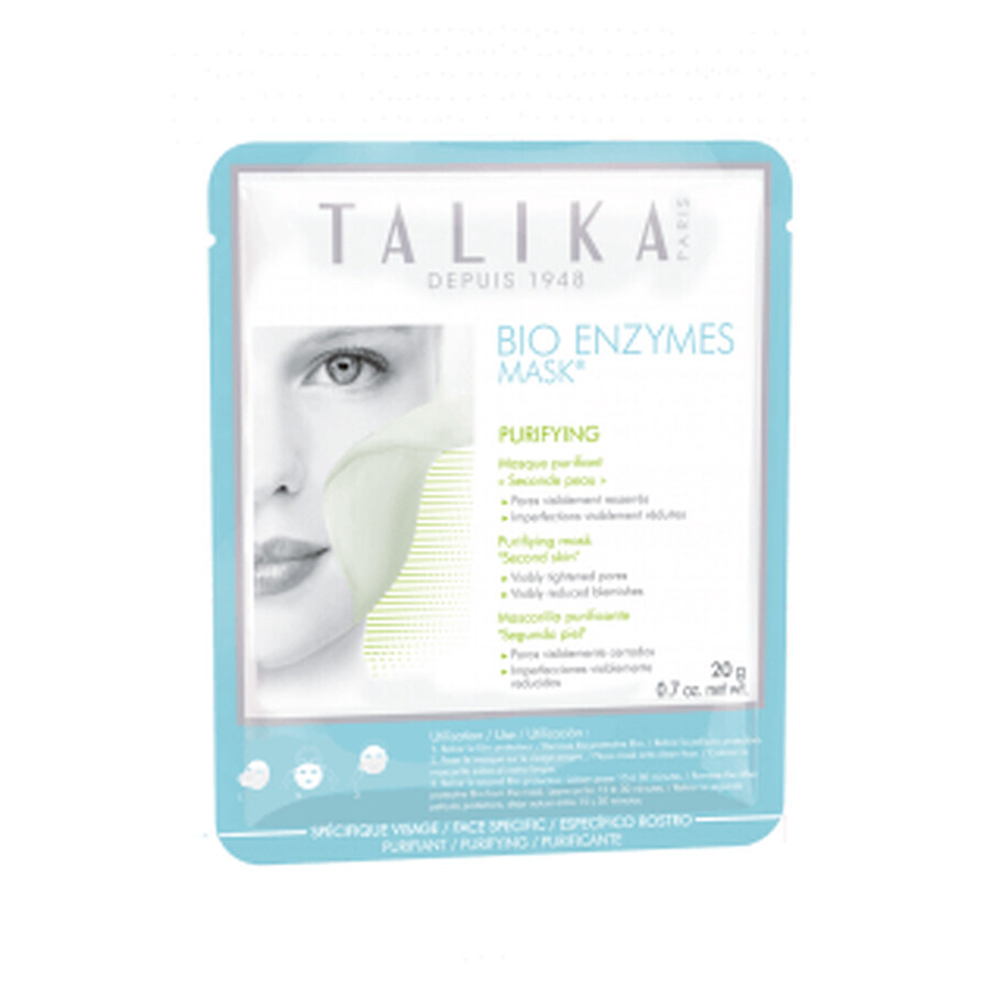 Talika Bio Enzymes Masque Purifiant, 1 masque