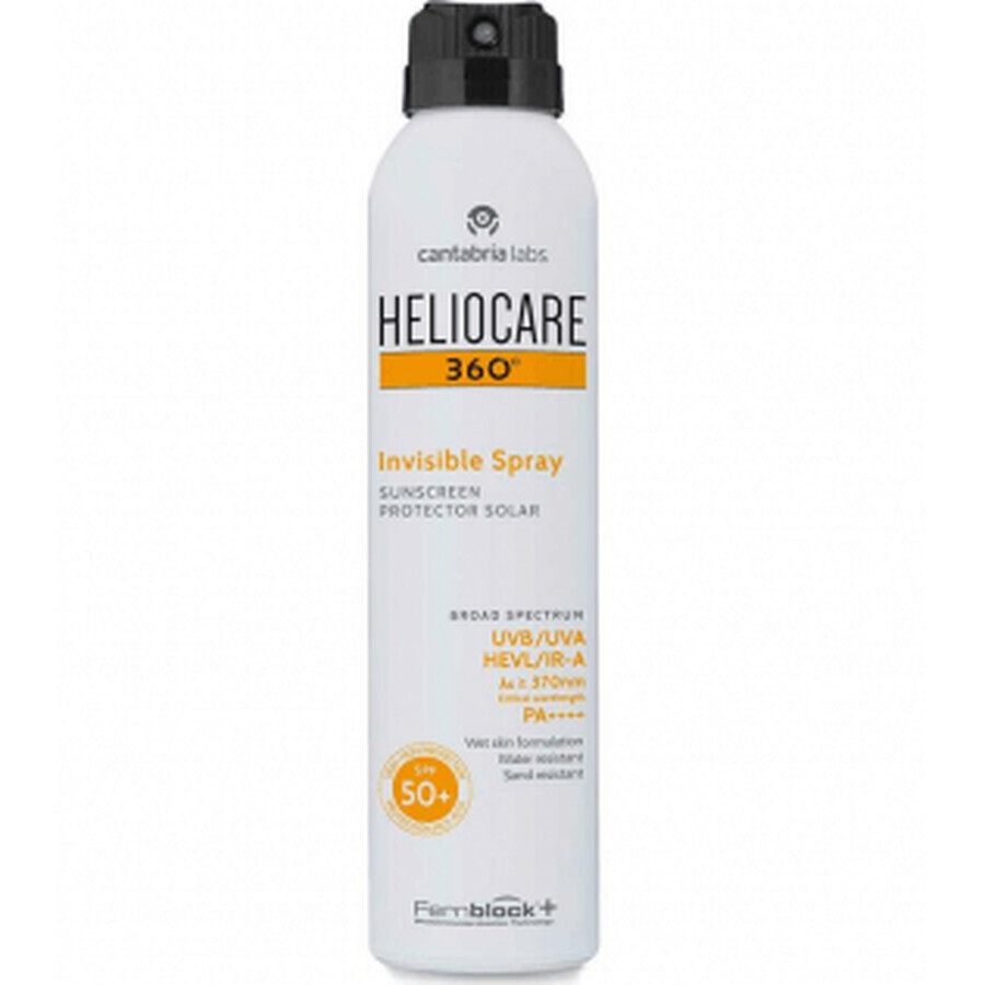 Heliocare 360 Invisible Protective Spray SPF50+, 200ml
