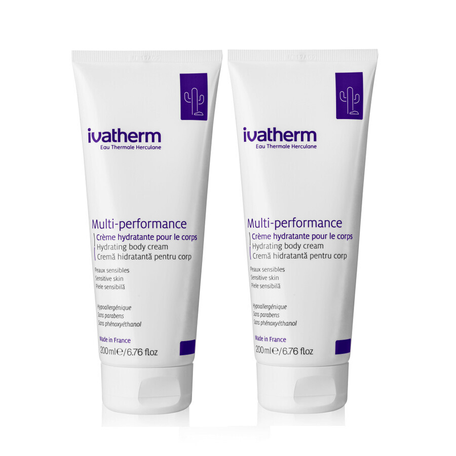 Aanbiedingspakket, Lichaamscrème, Multi-Performance, 2x200 ml, Ivatherm