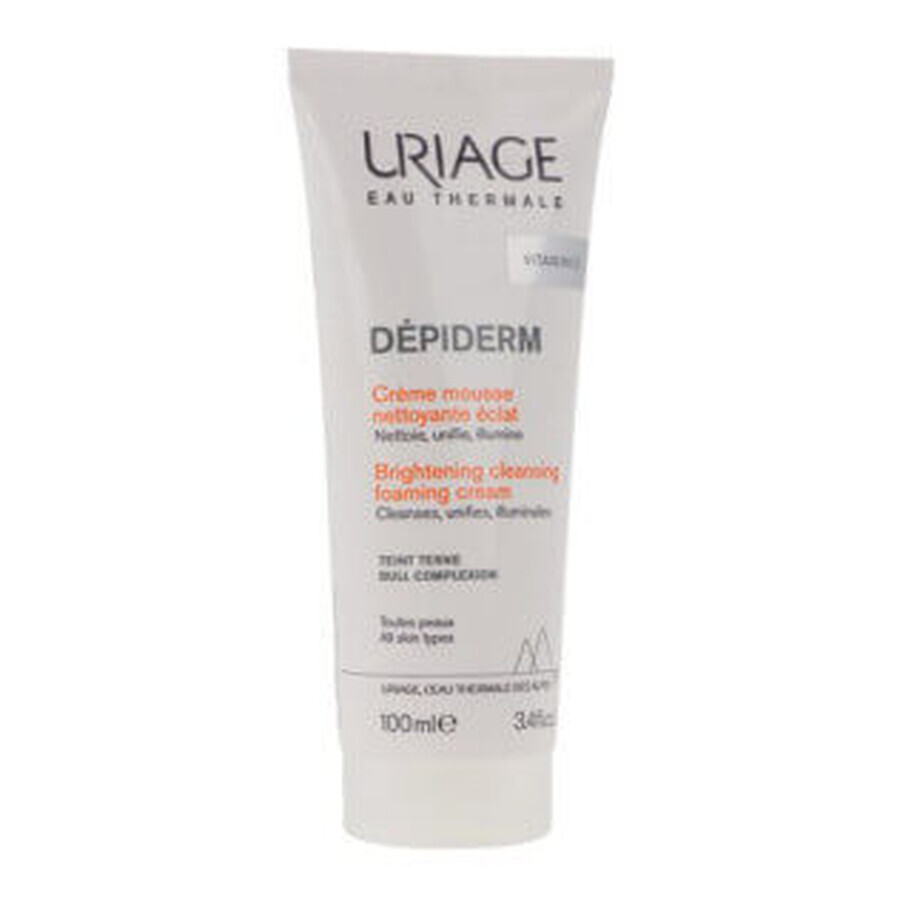 Buy Uriage Depiderm illuminating cleansing foam 100ml Uriage Depiderm illuminating cleansing foam 100ml