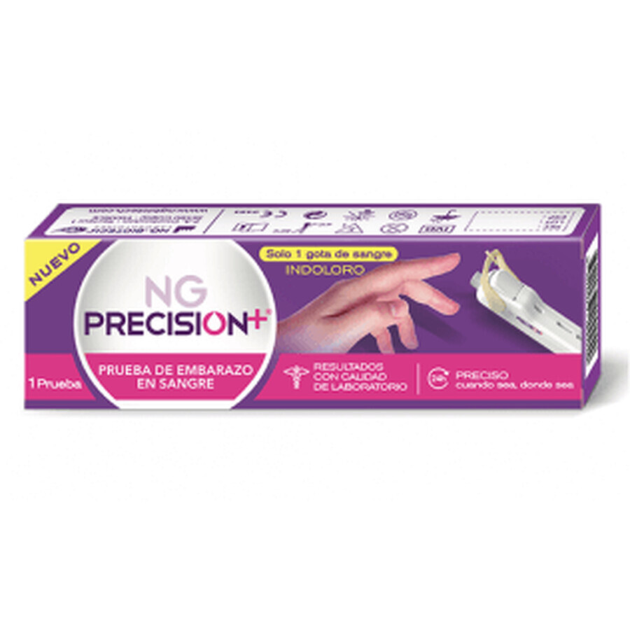 Acquista NG PRECISION+ TEST DI GRAVIDANZA SU SANGUE 1 UNITÀ NG PRECISION+ TEST DI GRAVIDANZA SU SANGUE 1 UNITÀ