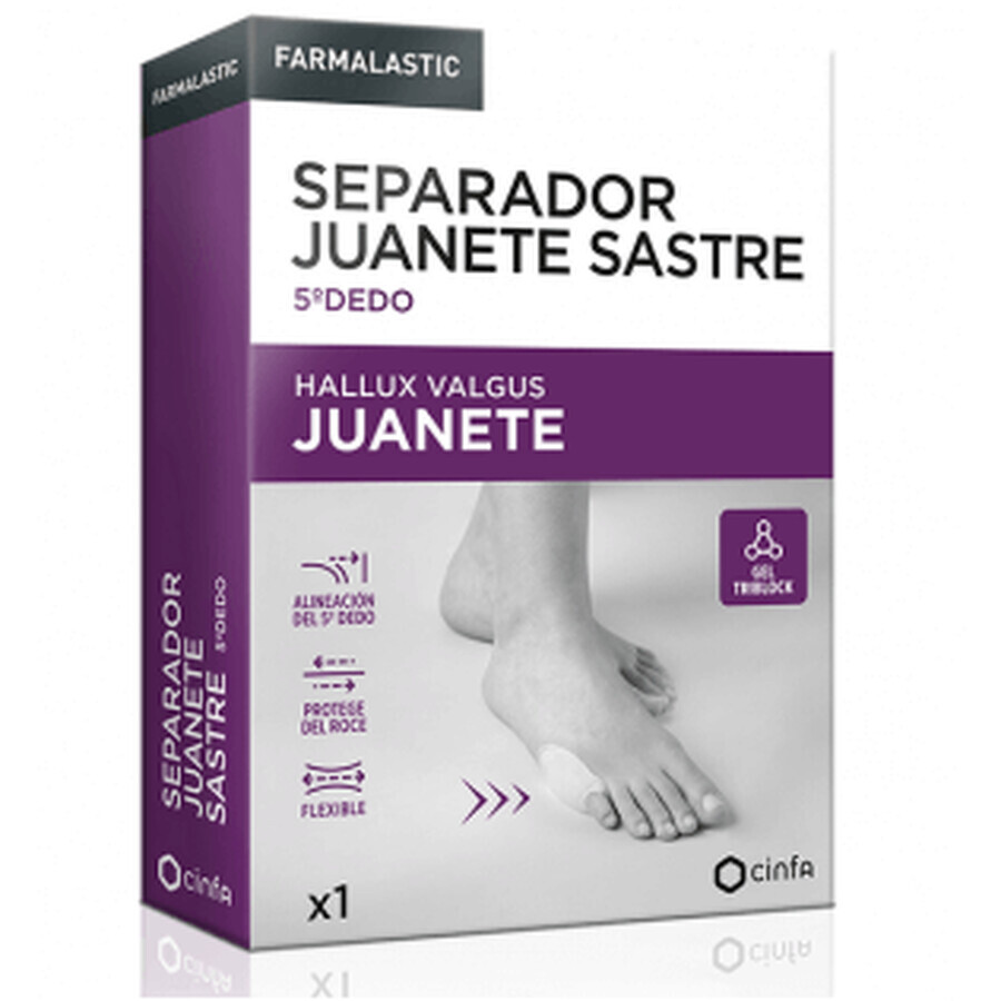 Farmalastic Separator Bunions Sastre 1u Dimensiune o mărime
