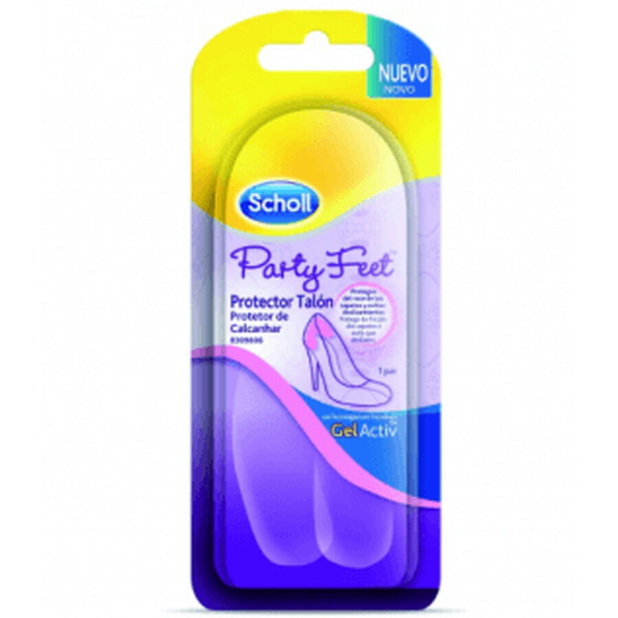 Scholl Party Feet Talonnette protectrice avec Tecnol 1 paire