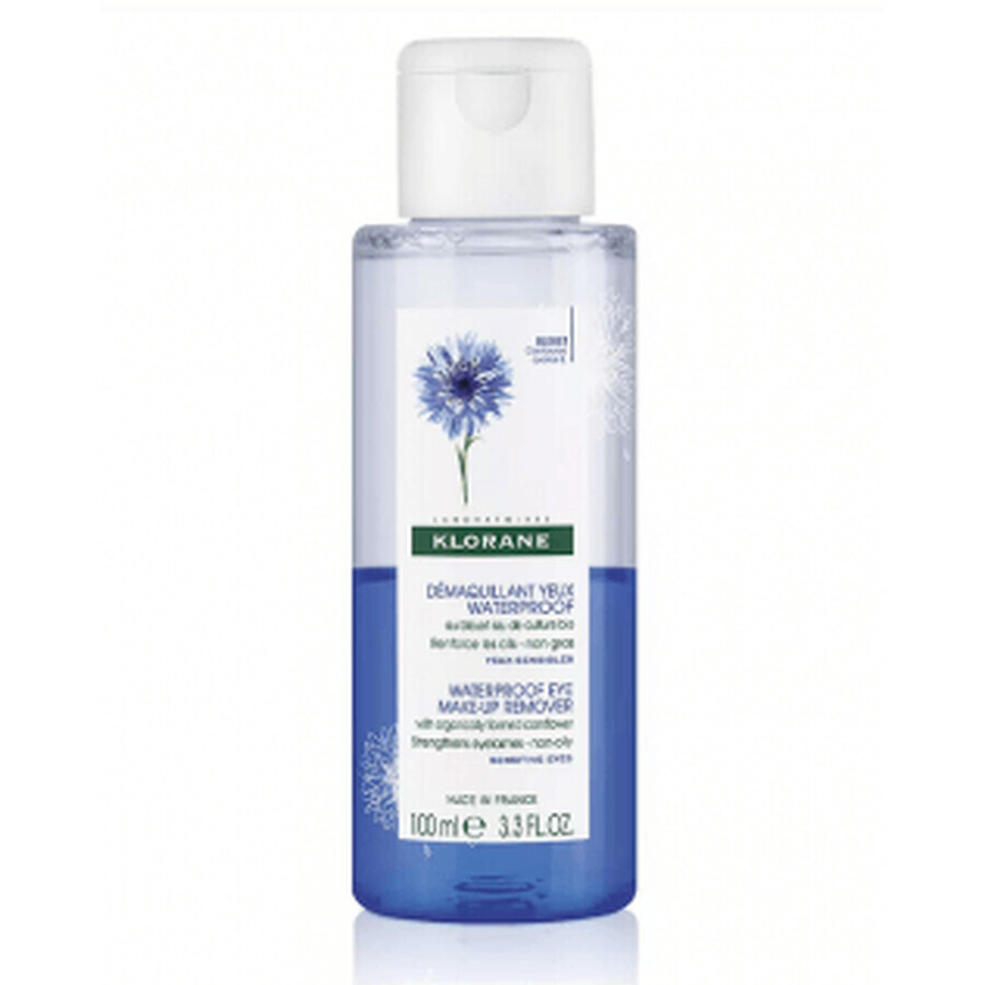 Winkel op Klorane Verzachtende Korenbloem Waterproof Oog Make-up Remover, 100ml Klorane Verzachtende Korenbloem Waterproof Oog Make-up Remover, 100ml