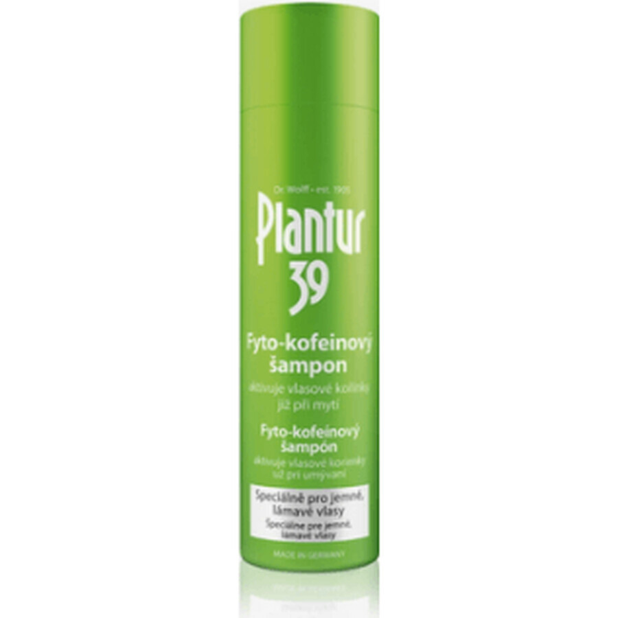 Plantur 39 Phyto-Caffeine Shampoo anticaduta per capelli colorati 250ml
