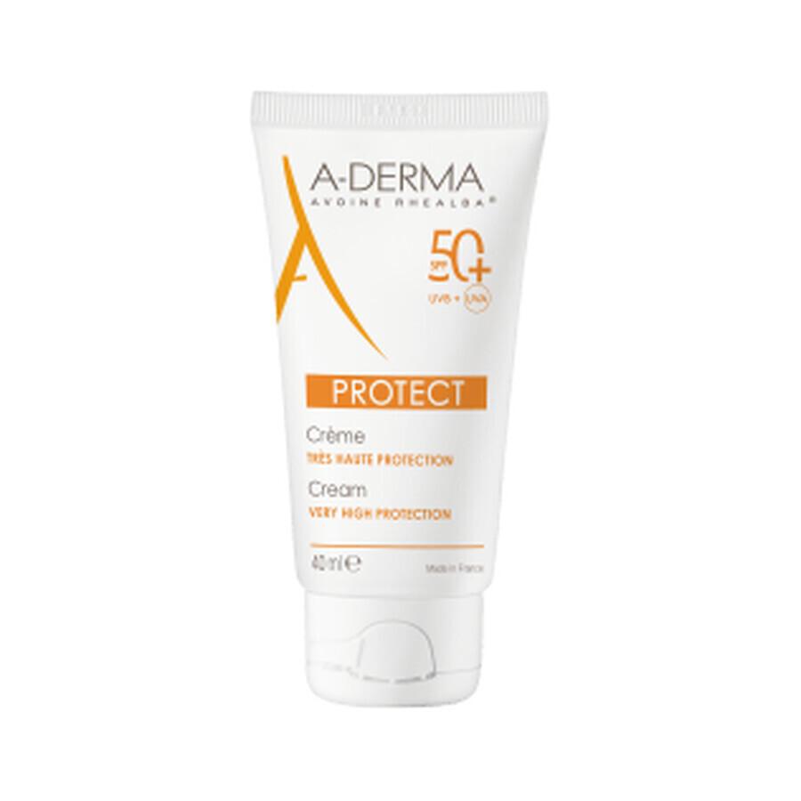 Acquista Aderma Protect Solar Crema non profumata SPF50+ , 40ml Aderma Protect Solar Crema non profumata SPF50+ , 40ml