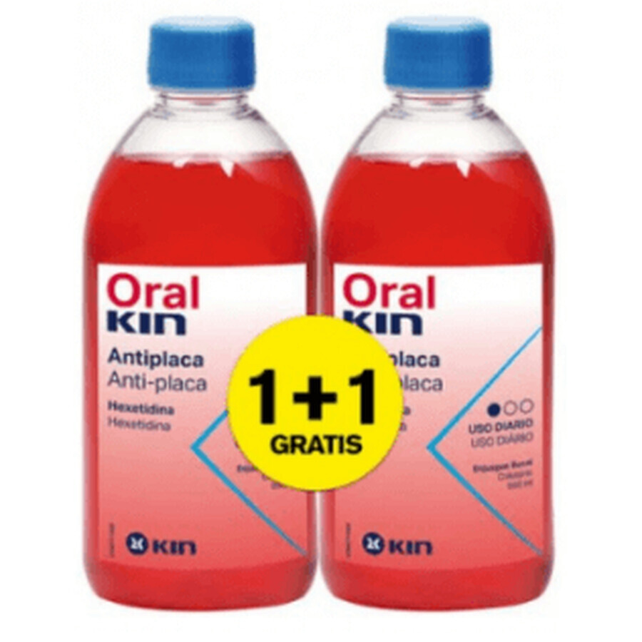 Oralkin DUPLO Bain de bouche 500ml + 500ml