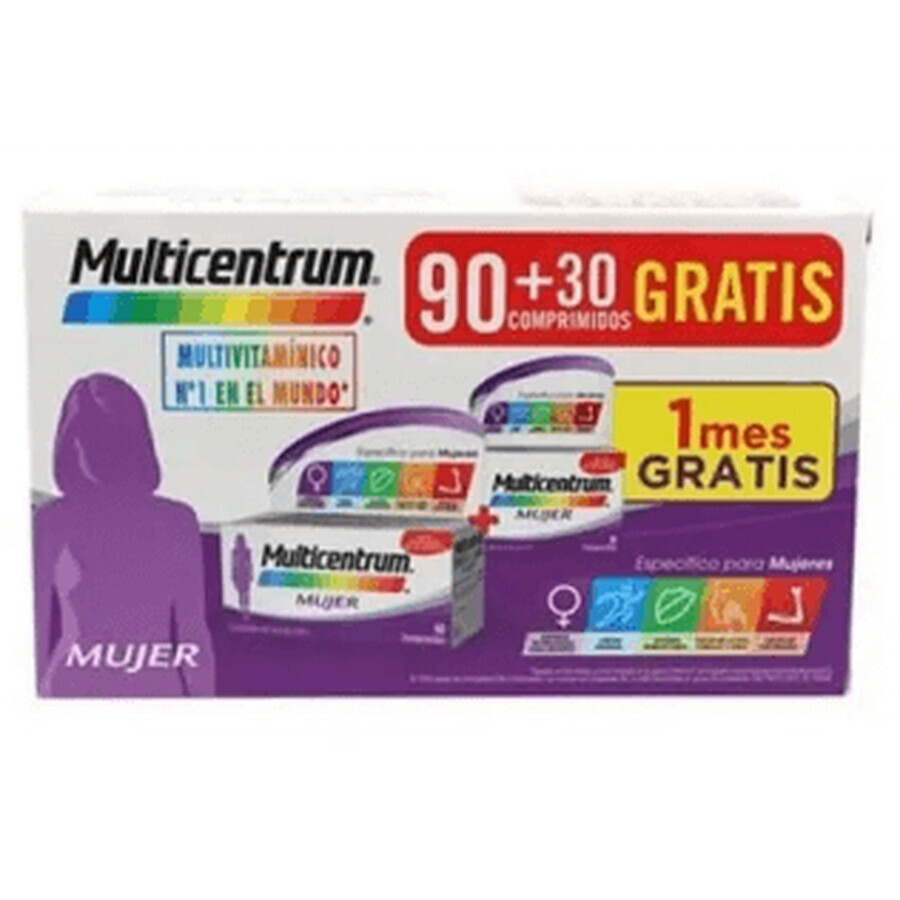 Multicentrum PACK Woman 90 + 30 tabletten