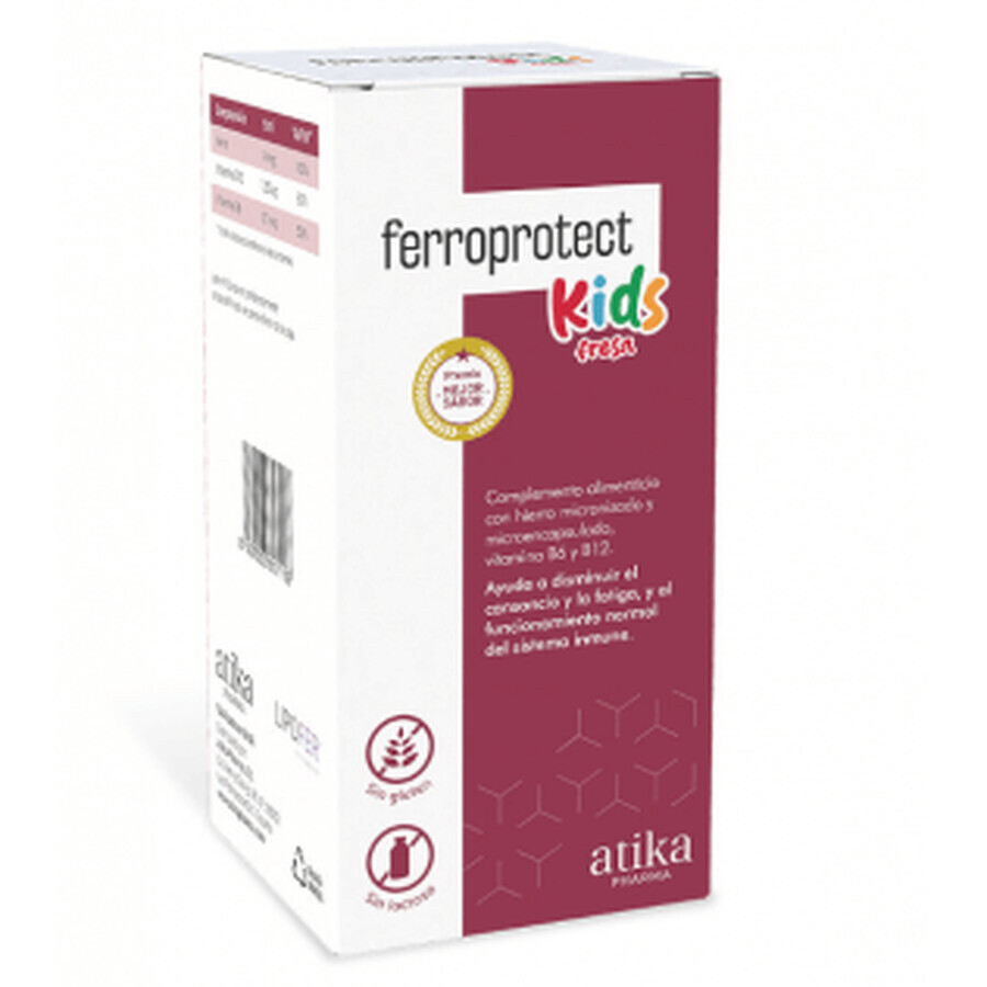 Ferroprotect Kids cu aromă de căpșuni 120ml