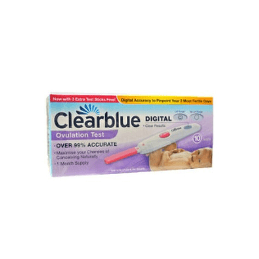 Clearblue Test Ovulación Digital 10uds