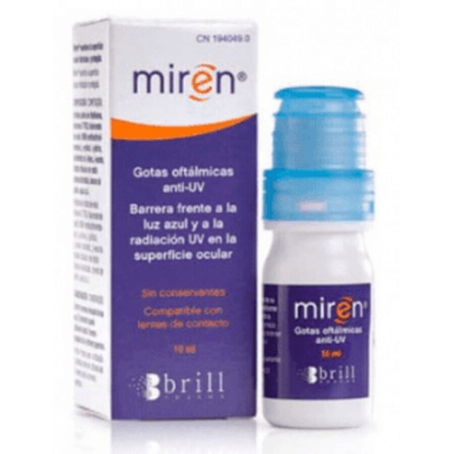Miren Anti-UV picături pentru ochi 10ml