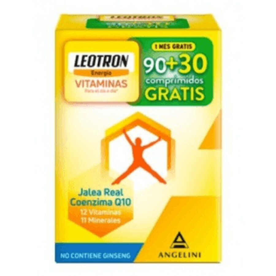 Angelini Leotron Vitaminen 90 tabs + GRATIS 30 tabs