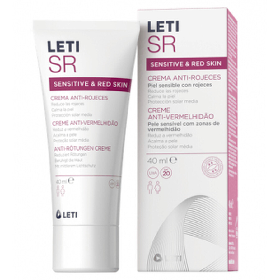 Winkel op Leti SR Anti-Redness Crème, 40ml Leti SR Anti-Redness Crème, 40ml