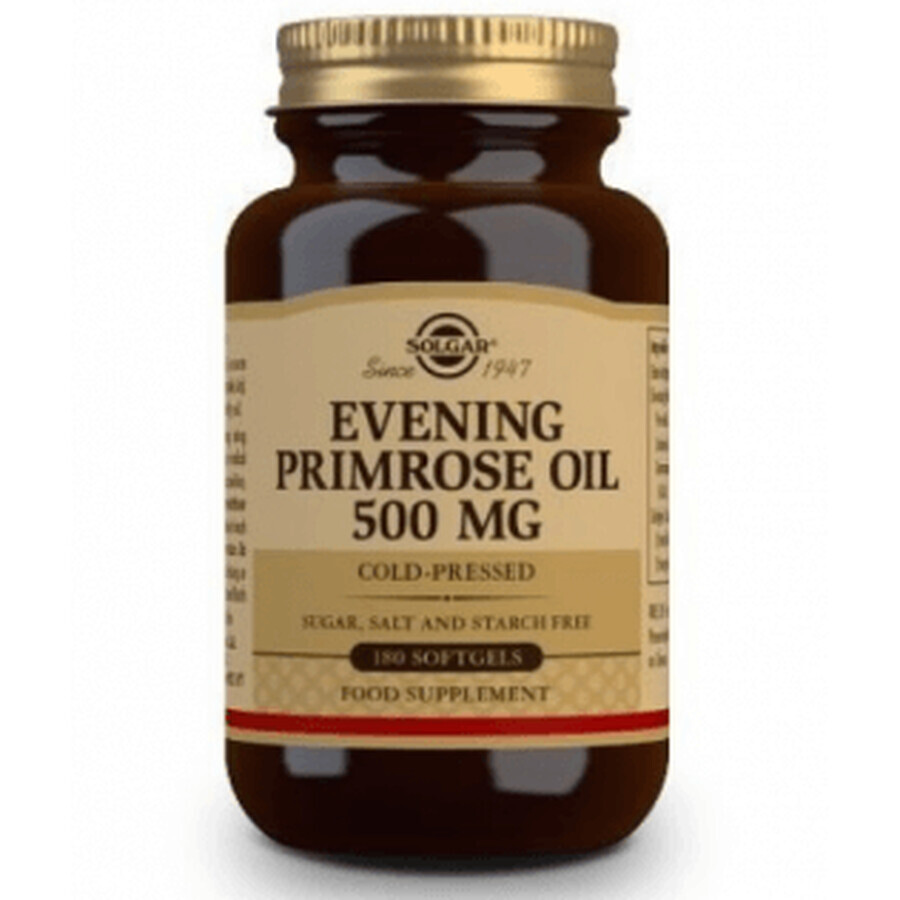 Solgar Rose Primrose Oil 500mg 180 softgels