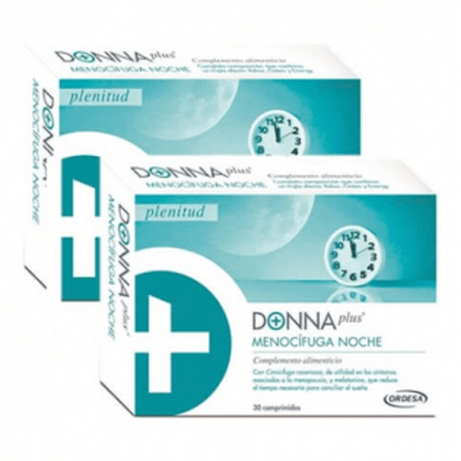 Ordesa Donna Plus+ DUPLO Menocifuga NOCHE 2x30 tabs