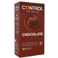 Control Adapta SexSense Chocolade Condooms, 12Ud