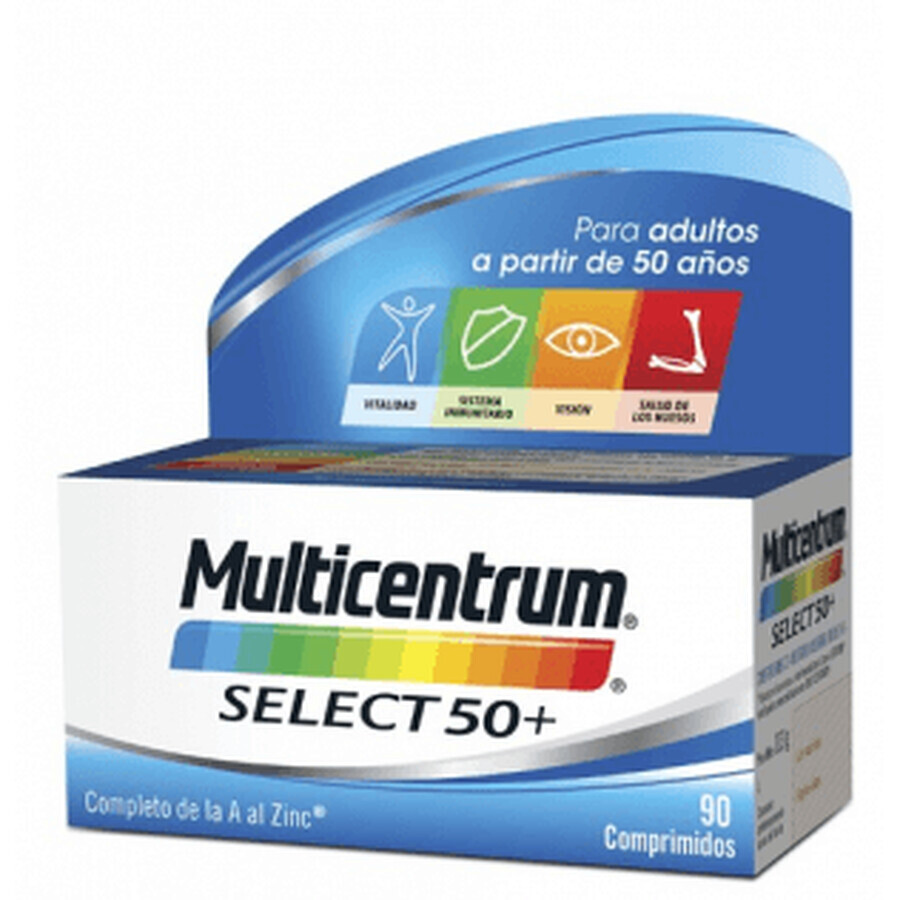 Multicentrum Select 50+ , 90 compresse