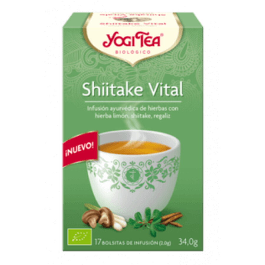 Shop Yogi Tee Shiitake Vital Tee 17 Beutel Yogi Tee Shiitake Vital Tee 17 Beutel